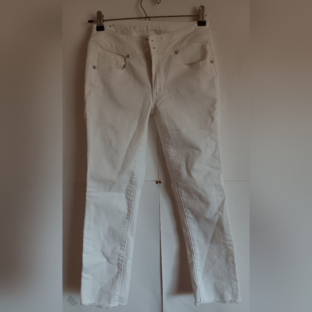 American angle white jean size 2